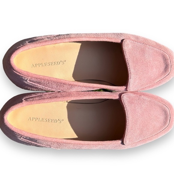 Appleseed’s Women’s Blush Pink Suede Loafers Flats 7.5M - Picture 7 of 8